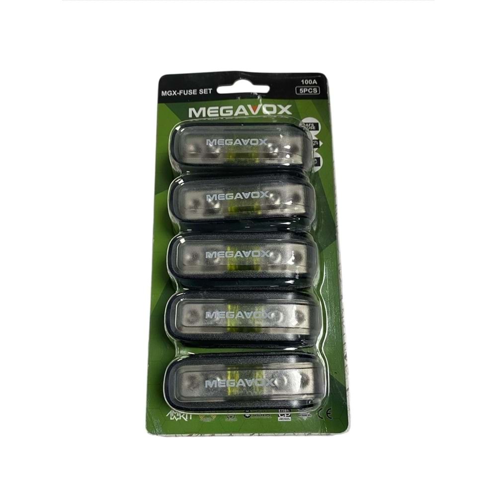 MEGAVOX 5 Lİ 100AMP SİGORTA