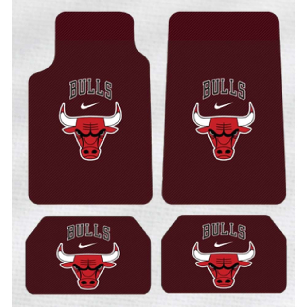 CHİCAGO BULLS LOGOLU UNİVERSAL HALI PASPAS