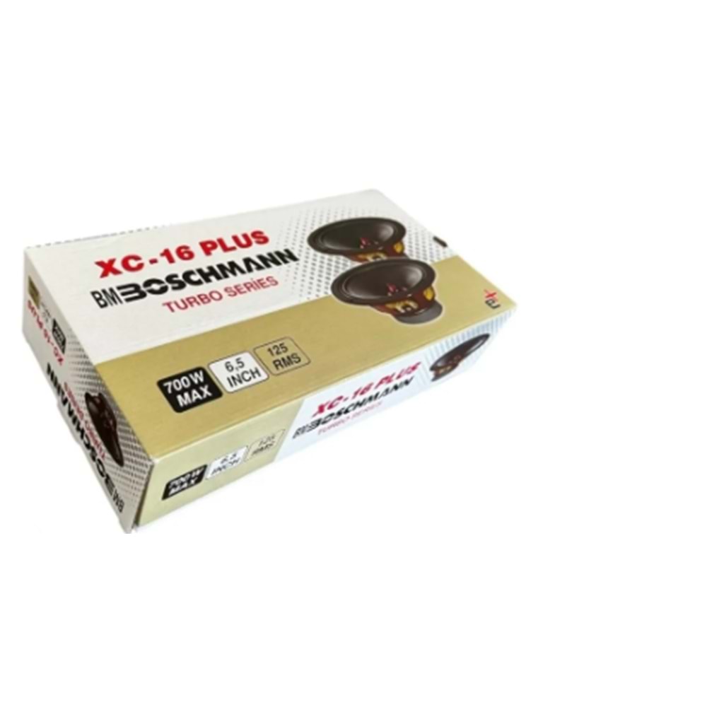 Boschmann 16 Cm 700 Watt 125 Rms Kurşun Göbek Premium Serisi Midrange Hoparlör