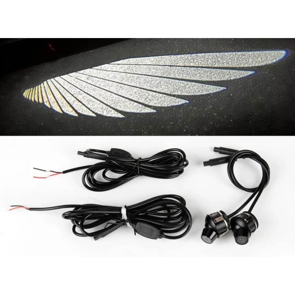Noiser NS-LED20 Kelebek/Melek Kanatlı Led Işığı canbus lu