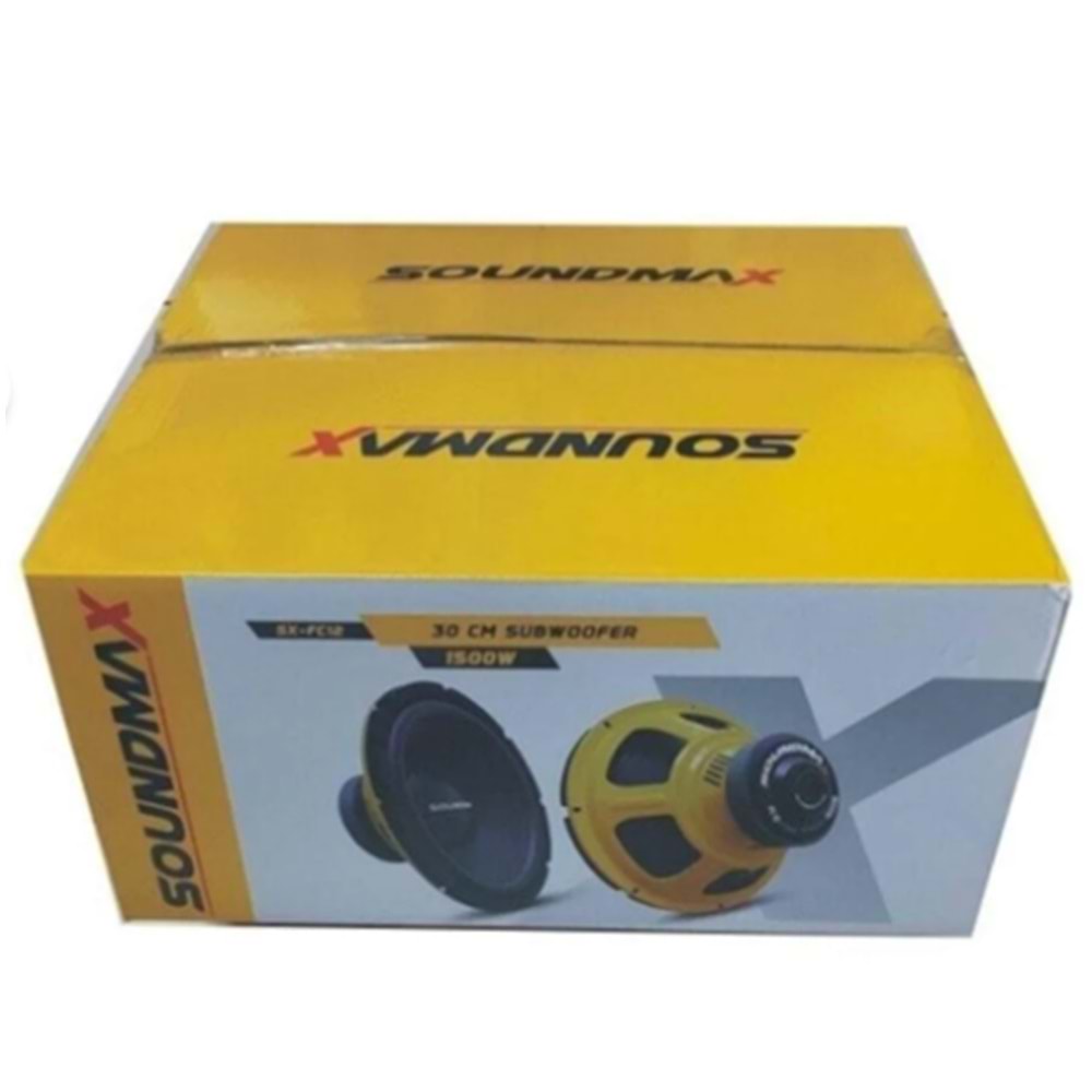 Soundmax Sx-fc12 • 30 Cm Subwoofer • Max Power 1500w