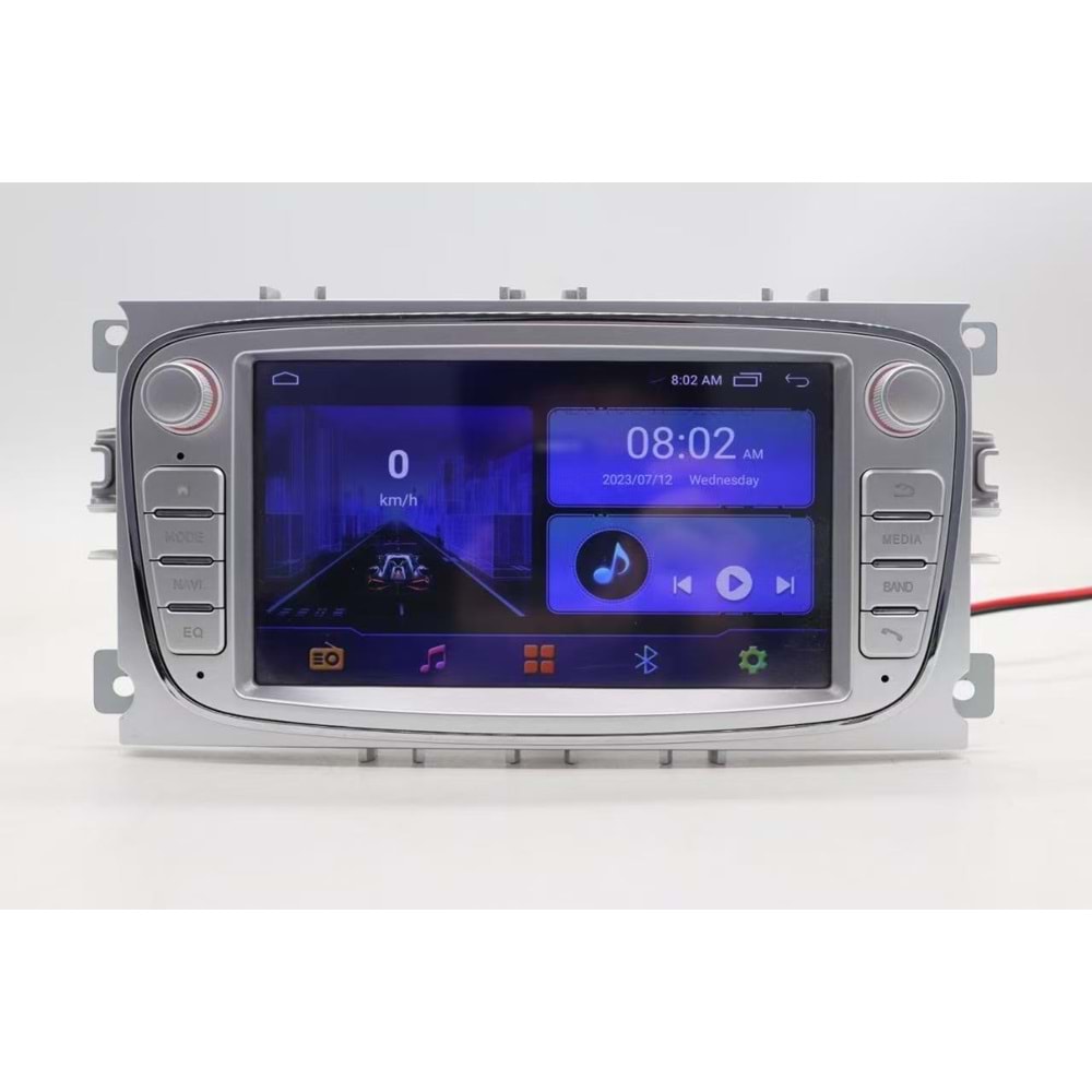 FORD CONNECT-MONDEO VE FOCUS GRİ OVAL ORGİNAL MULTİMEDYA 4+64