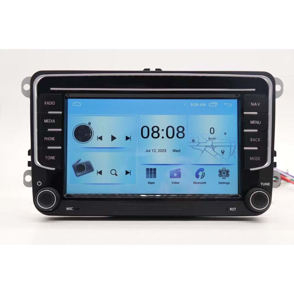 WOLKSWAGEN 7 İNCH 4+64 CARPLAYLİ