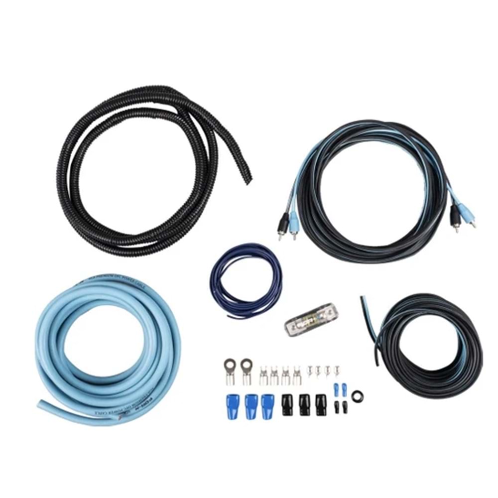 For-x X-44OFC-%100 Bakır-4ga Kalın-Kaliteli-Profesyonel-Herşey Full Ofc Anfi Set Kablosu-Yeni Renk