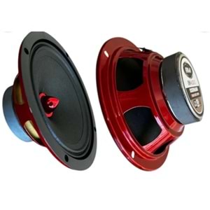 Boschmann 16 Cm 700 Watt 125 Rms Kurşun Göbek Premium Serisi Midrange Hoparlör