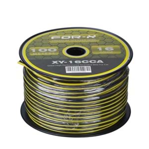 FOR-X 12 Ga 2X2,5 Hoparlör Kablosu 50-Mt Lik Top XY-12 CCA