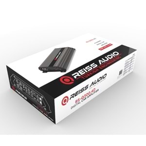 RS-Q300.4D 4 KANALLI AMFİ