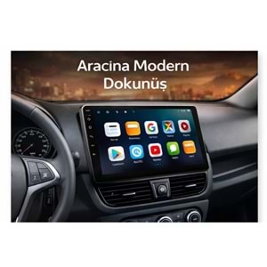 9 INC 4+64GB FAN/EQ/QLED/GERİ KAMERASI