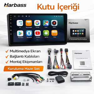 9 INC 4+64GB FAN/EQ/QLED/GERİ KAMERASI
