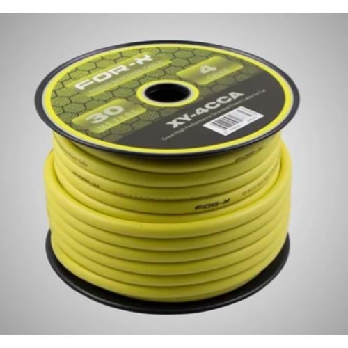 Forx XY-4CCA 4 Ga Artı Kablosu 30 Metre