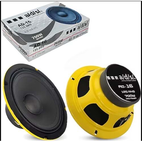 ADS AD16 700 W 16 cm Midrange