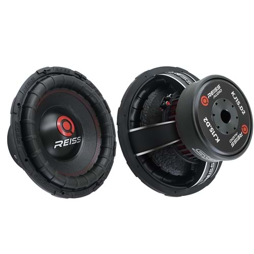 RS-KJ15 38 cm Subwoofer Bas 4000 Watt / 2000 Rms Çift Bobinli Profesyonel Seri