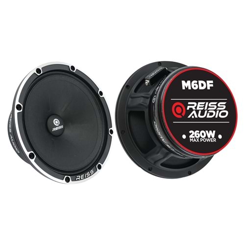 RS-M6DF 16 CM MİDRANGE 260 WATT MAXİMUM POWER