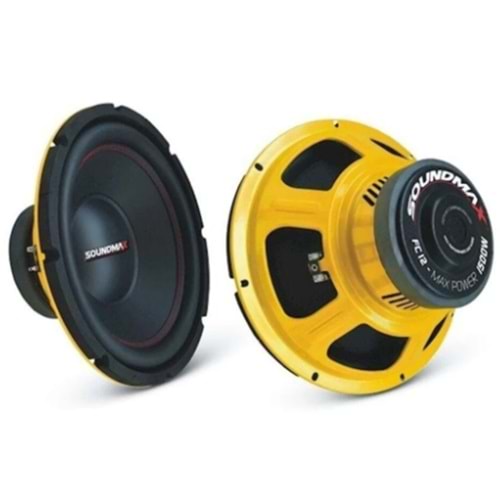 Soundmax Sx-fc12 • 30 Cm Subwoofer • Max Power 1500w