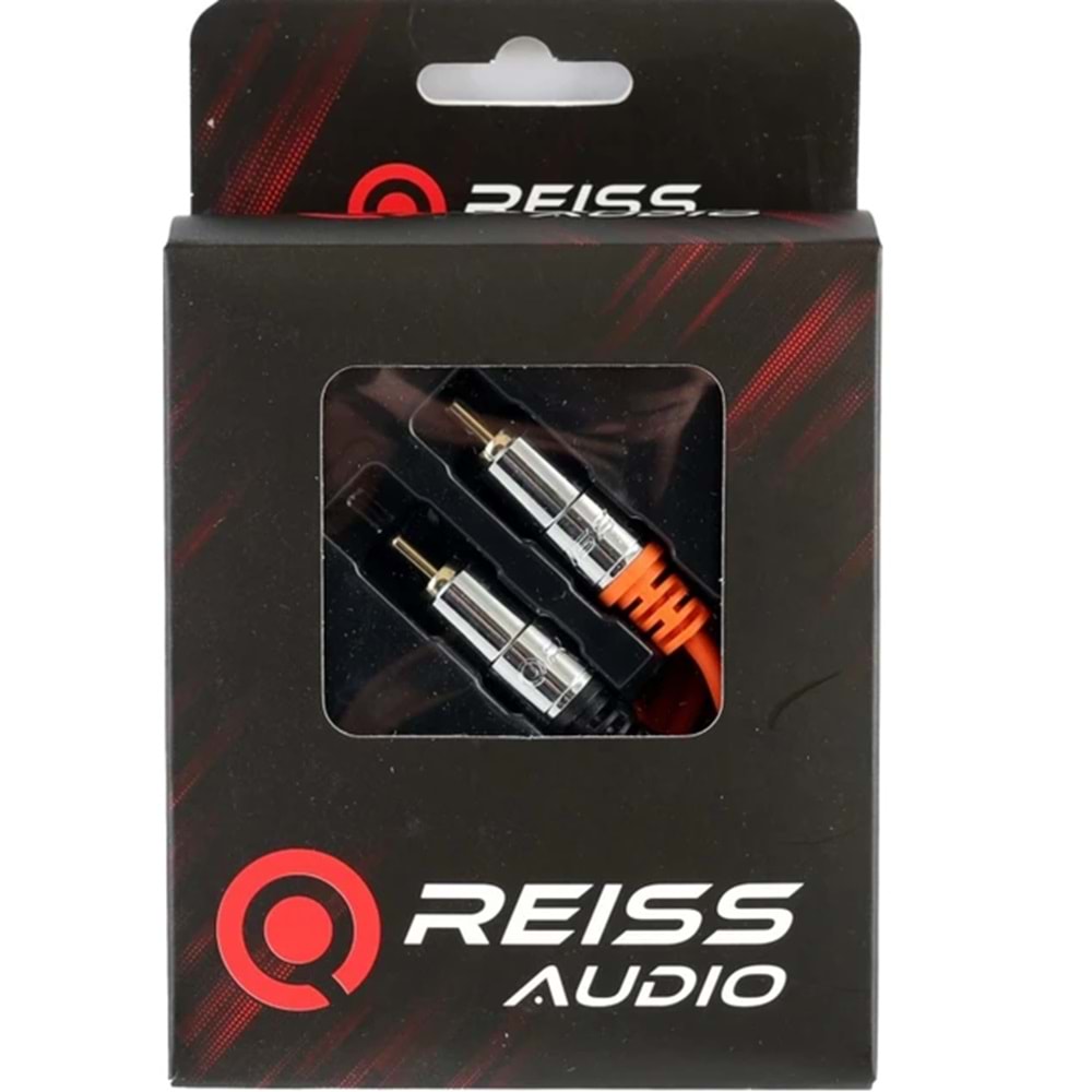 REİSS Profesyonel Amfi Rca Kablosu - 5 Metre