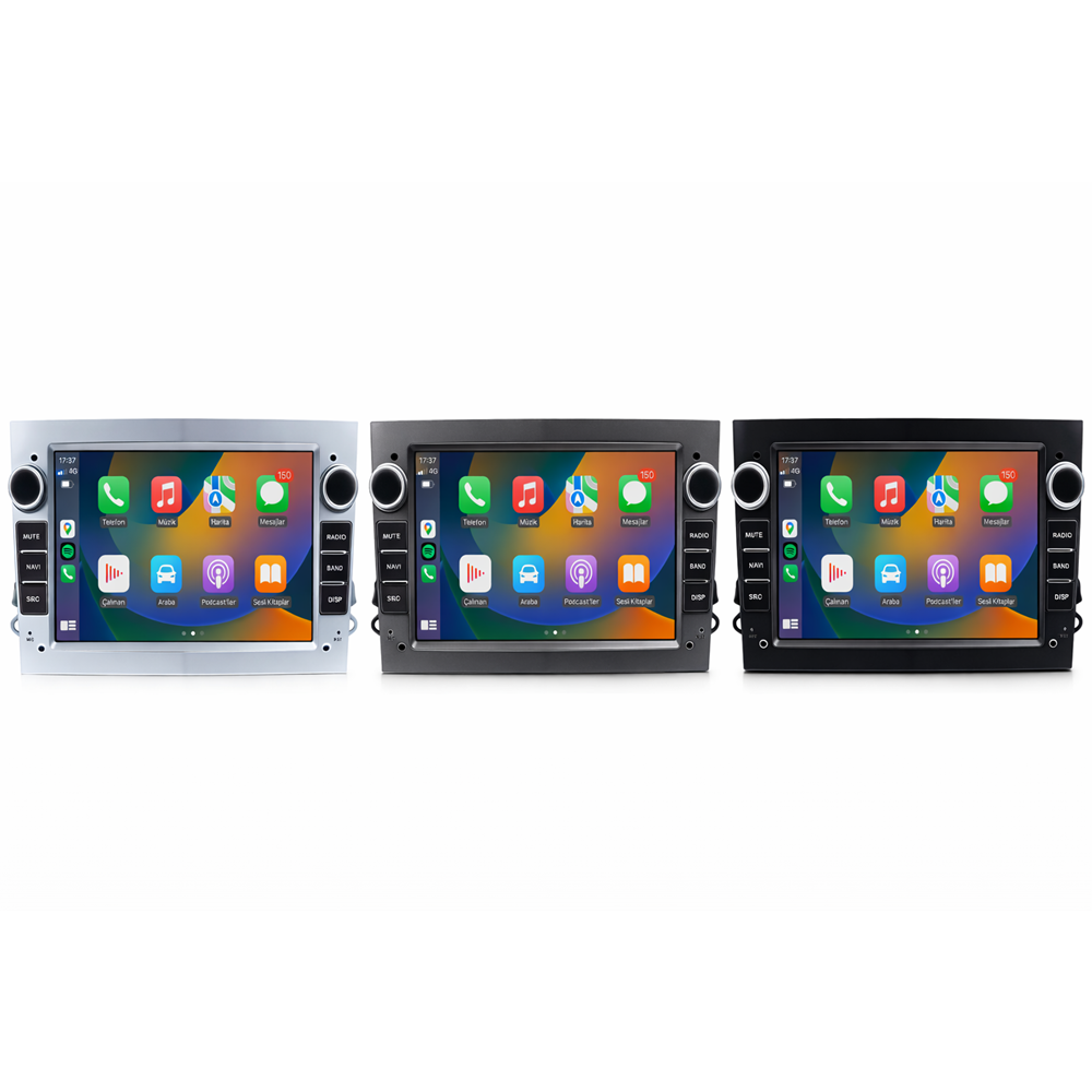 Harbass Opel Uyumlu 7” CarPlay Multimedya Teyp 4GB RAM 64GB Hafıza Fanlı Sistem Geri Görüş Kameralı