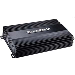 Soundmax 2024 Yeni Seri 4 Kanal Oto Amfi 4ohm 4x60RMS-2ohm 4x90RMS