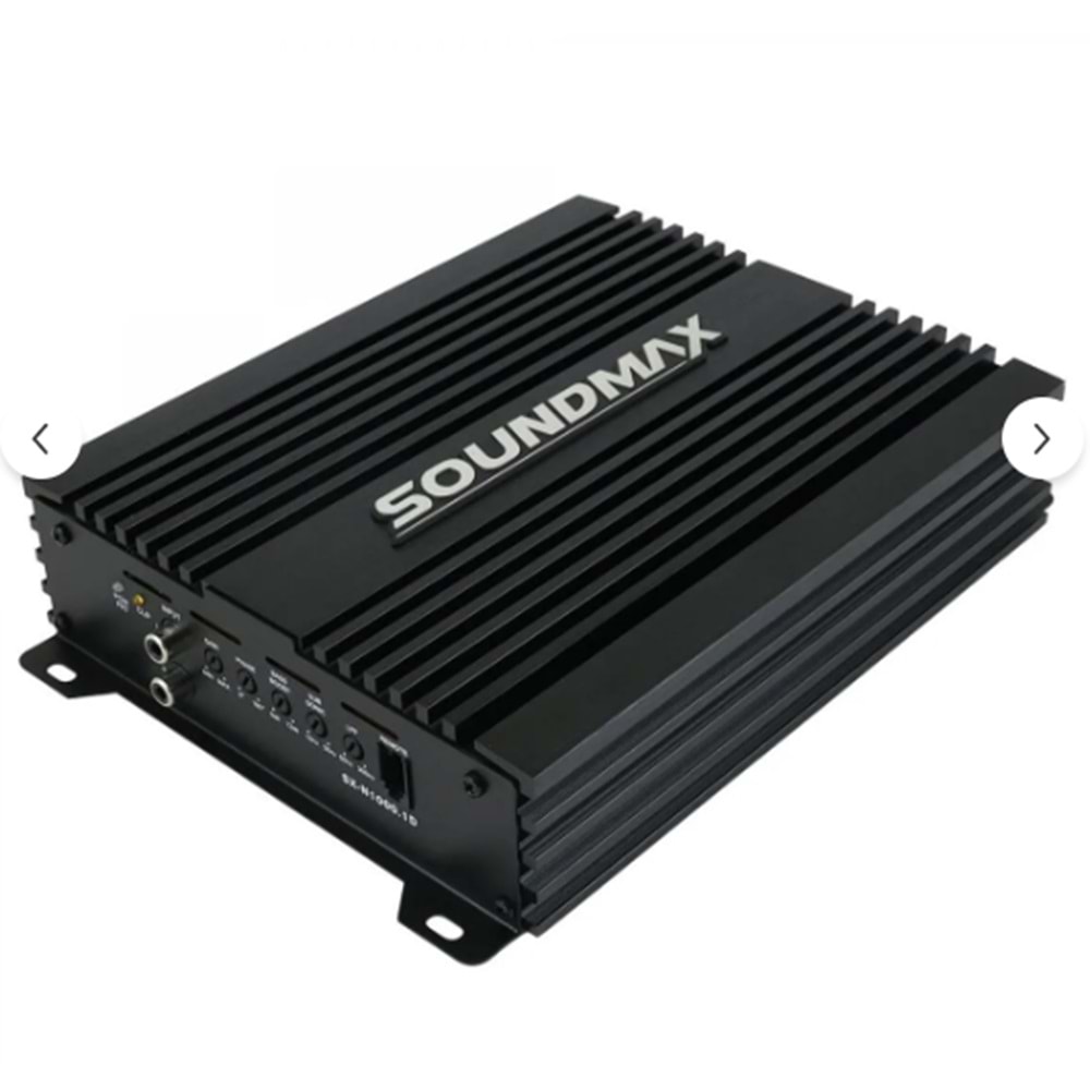 SOUNDMAX MONO AMFİ 1 OHM 1000 WATT RMS POWER BAS KONTROL APARATLI