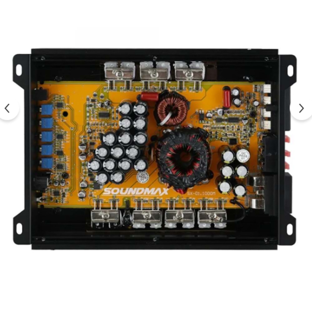 SOUNDMAX MONO AMFİ 1 OHM 1000 WATT RMS POWER BAS KONTROL APARATLI