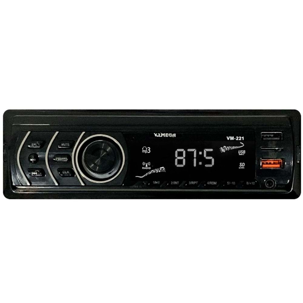 Oto Teyp 4X50 Watt Bluetooth 2xUsb Sd Fm Aux